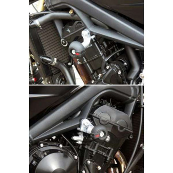 Kit fixation Crash Pad LSL LSL Triumph STREET TRIPLE 675 07-12