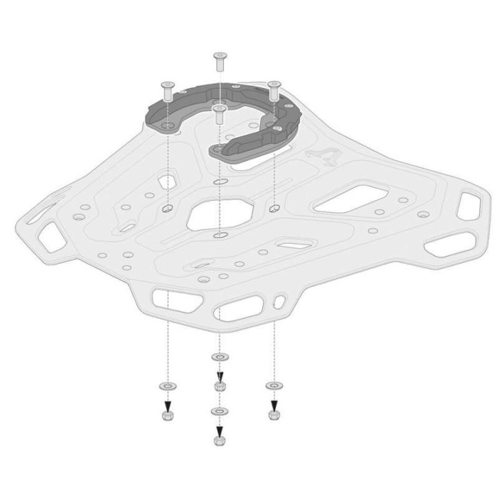 SW-Motech PRO bracket for ADVENTURE RACK