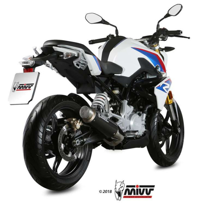Ligne complète Mivv GP PRO Carbone (B.032.L2P) BMW G310R