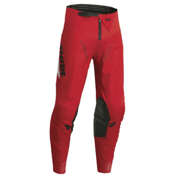 Thor YOUTH PULSE TACTIC RED children's cross-country pants