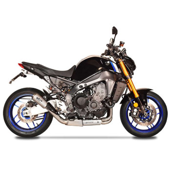 Ligne complète homologuée EURO 5 SPARK MOTO GP TITANE (GYA8890TOM) Position latérale Yamaha MT-09 21-