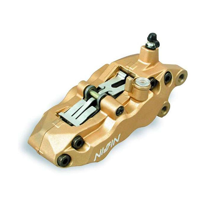 Étrier de frein Nissin 6 pistons avant droit or (N640R)