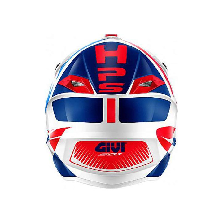 Casque moto cross Givi 60.1 FRESH Bleu/Blanc/Rouge