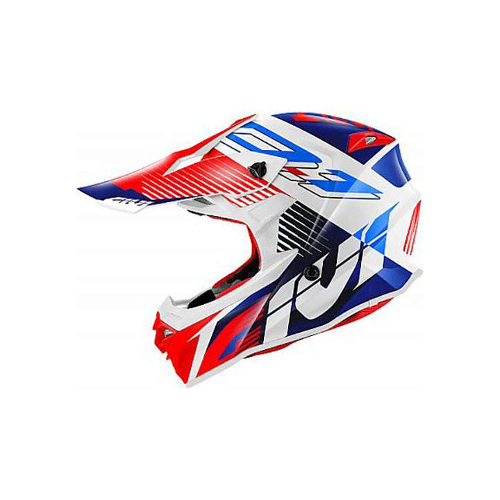 Casque moto cross Givi 60.1 FRESH Bleu/Blanc/Rouge