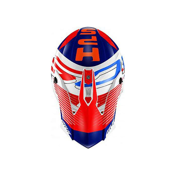 Casque moto cross Givi 60.1 FRESH Bleu/Blanc/Rouge