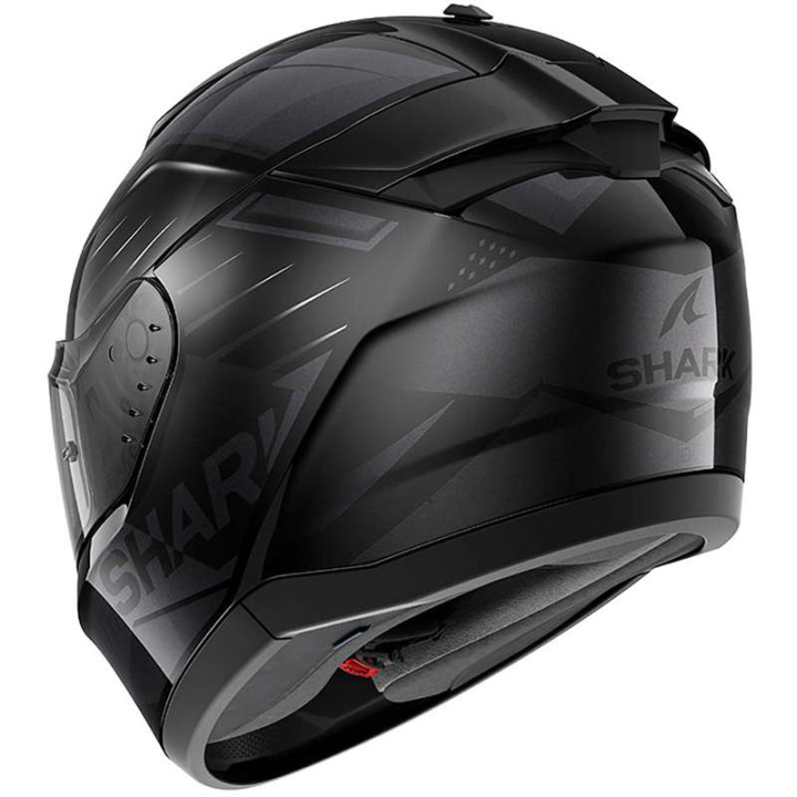 Casque moto Shark RIDILL 2 BERSEK Noir / Gris