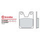 Brake plates sinter Brembo 07YA38SP