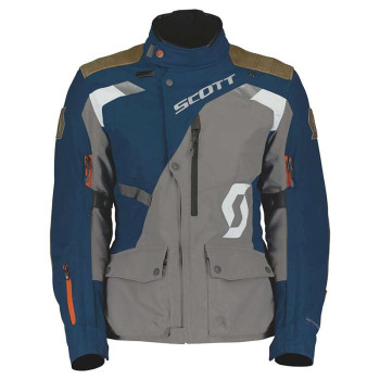Veste femme moto Scott DUALRAID DRYO WOMEN BLUE/GREY