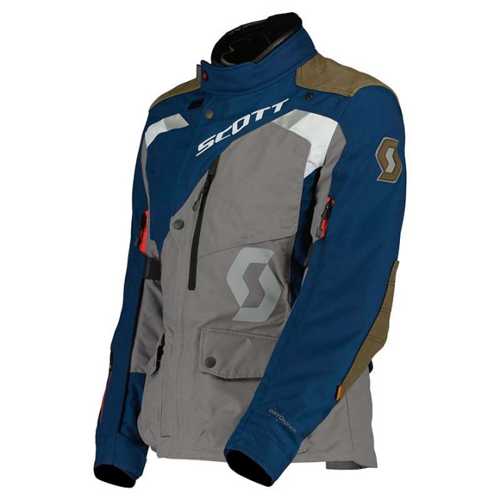 Veste femme moto Scott DUALRAID DRYO WOMEN BLUE/GREY