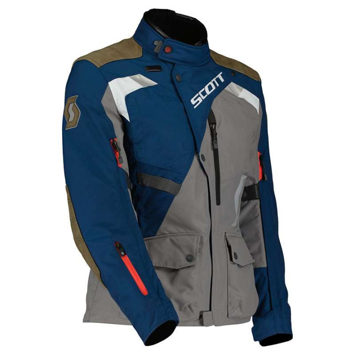Veste femme moto Scott DUALRAID DRYO WOMEN BLUE/GREY