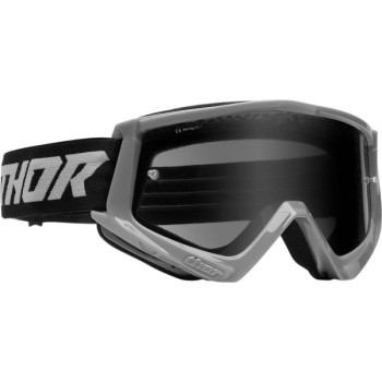 Masque moto cross Thor COMBAT RACER SAND GRAY/BLACK