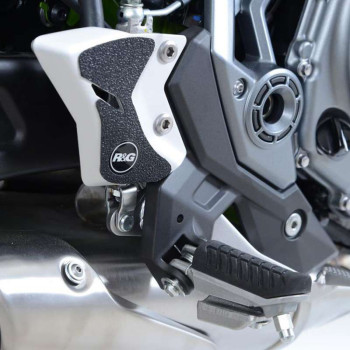 Protections adhésives platine repose-pieds R&G (EZBG407BL) Kawasaki Z650