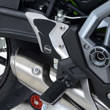 Protections adhésives platine repose-pieds R&G (EZBG407BL) Kawasaki Z650