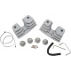 Cache antiparasite aluminium DRAG SPECIALITIES twin cam