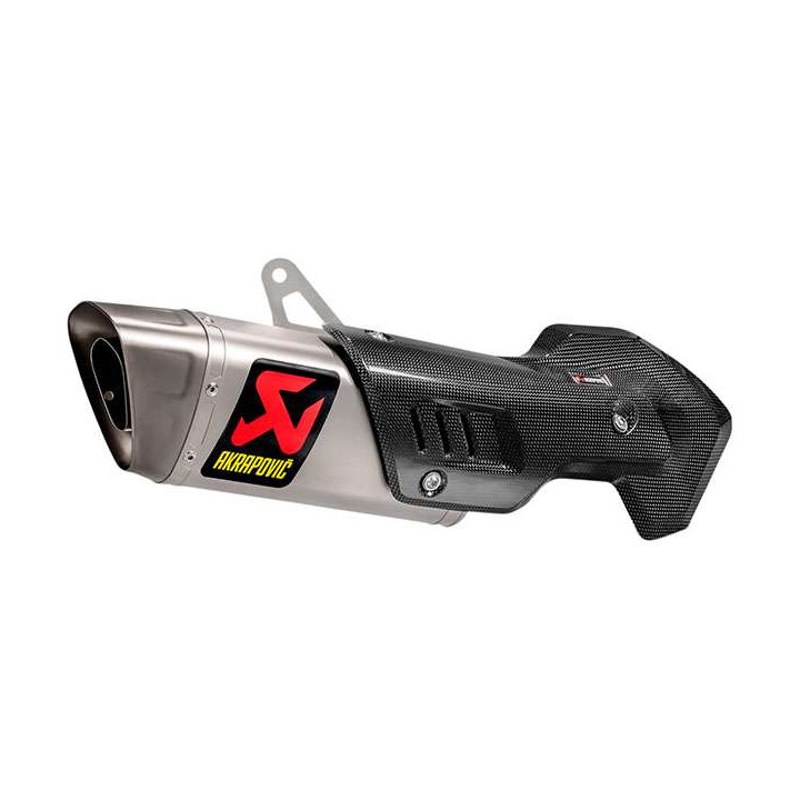 Akrapovic Titanium approved muffler Ducati Multistrada 1200 / 1200S 15-17