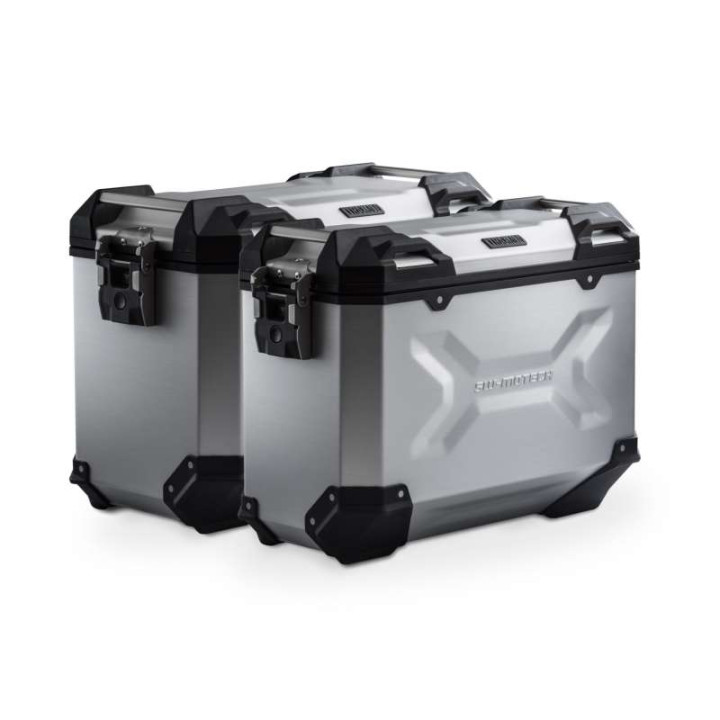 SW-Motech TraX ADVENTURE 45/37L KTM ADVENTURE/SUPER ADVENTURE aluminum suitcase kit