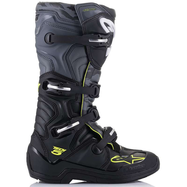 ALPINESTARS TECH 5 BLACK/YELLOW motocross boots ALPINESTARS TECH 5 BLACK/YELLOW motocross boots