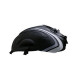 Bagster black/deco light grey and steel tank mat (1518D) Yamaha YBR 125