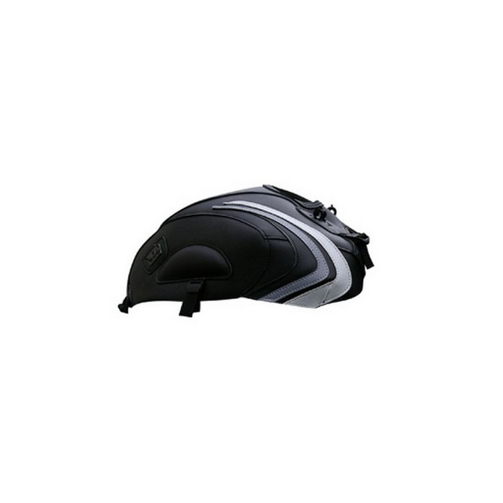 Bagster black/deco light grey and steel tank mat (1518D) Yamaha YBR 125