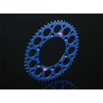 Couronne Renthal anti-boue bleue 51 dents Yamaha YZ125/250/450