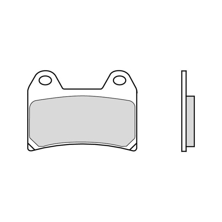 Motor brake pads sinter Brembo 07BB19SR