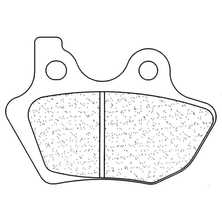 Plaquettes de frein sinter CL BRAKES 2958RX3
