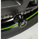 Diabolos moto R&G BLACK M8x125