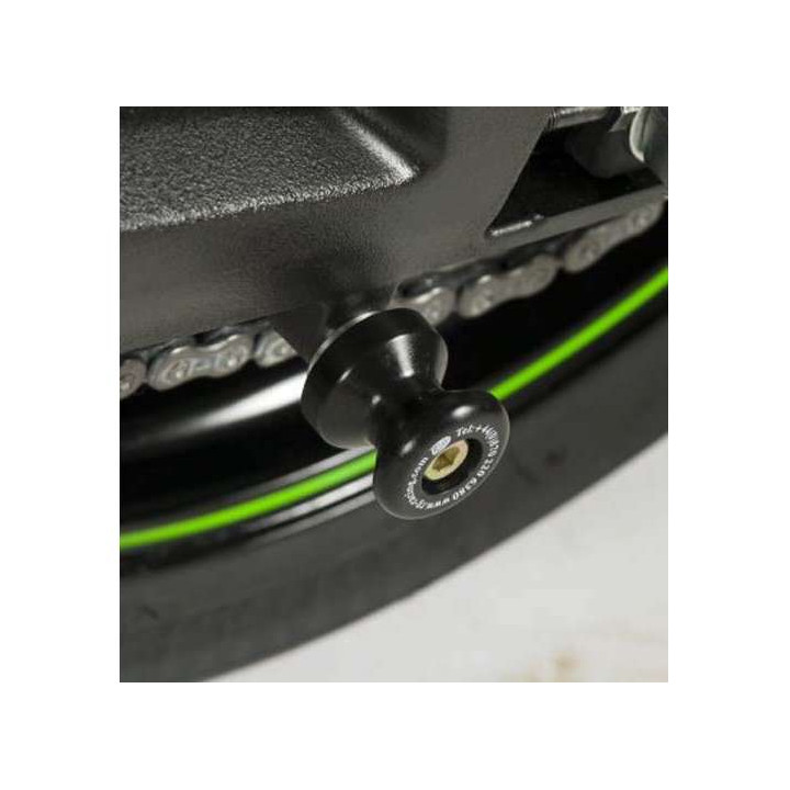 Diabolos moto R&G BLACK M8x125