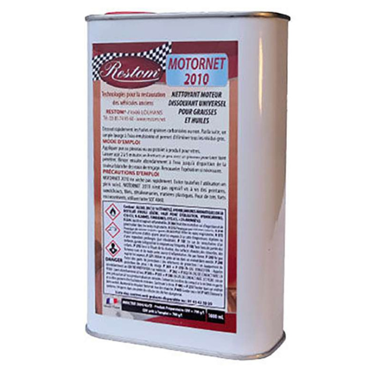 Nettoyant goudron RESTOM MOTORNET 2010 1L