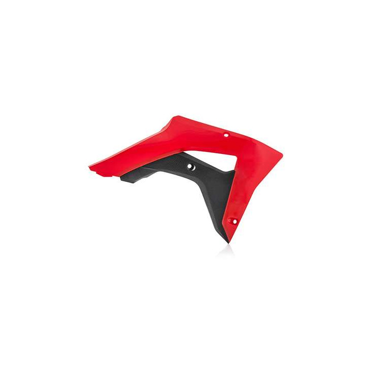 Ouies de radiateur noir/rouge Acerbis Honda CRF450RX (0022529.349)