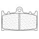 Brake pads sinter CL BRAKES 2251A3+