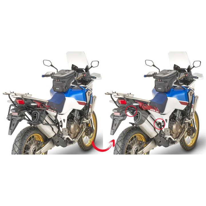 Support Givi pour valises MONOKEY (PLR1161) Honda AFRICA TWIN / ADV SPORTS 18- Support Givi pour valises MONOKEY (PLR1161) Honda AFRICA TWIN / ADV SPORTS 18-