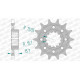 Pignon AFAM 16 dents pas 525 type 20605 Honda VFR750R (RC30)