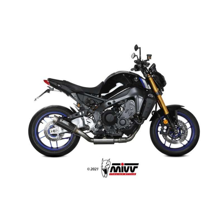 Ligne complète Mivv GP PRO Carbone (Y.066.L2P) Yamaha MT-09/SP