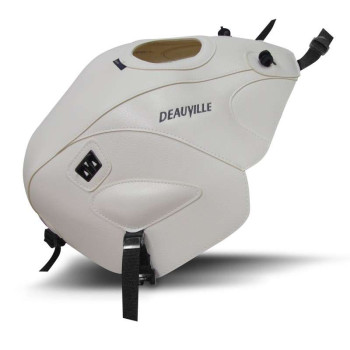 Tapis de réservoir Bagster blanc (série limitée) (1513E) Honda 700 Deauville