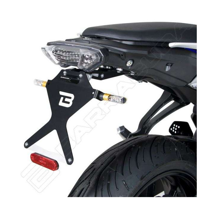 Support de plaque Barracuda Yamaha MT-07 TRACER
