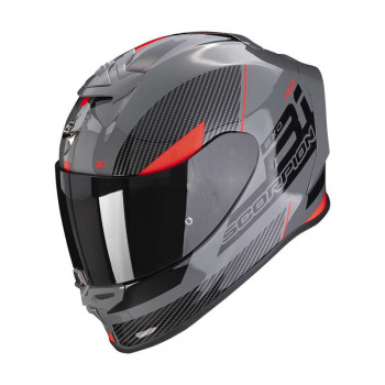 Casque Scorpion EXO-R1 EVO AIR FINAL GRIS / NOIR / ROUGE