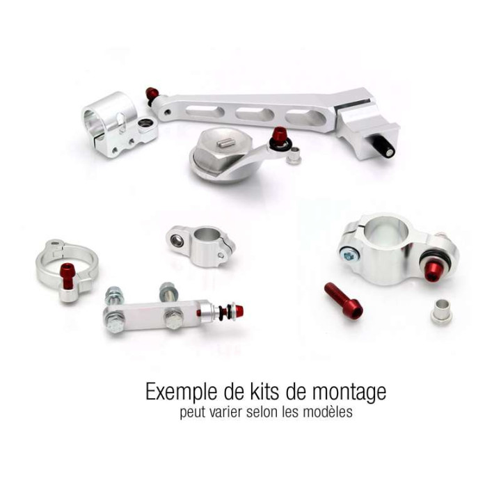 Kit fixation pour amortisseur de direction Bitubo Kawasaki ZX-6R 09-