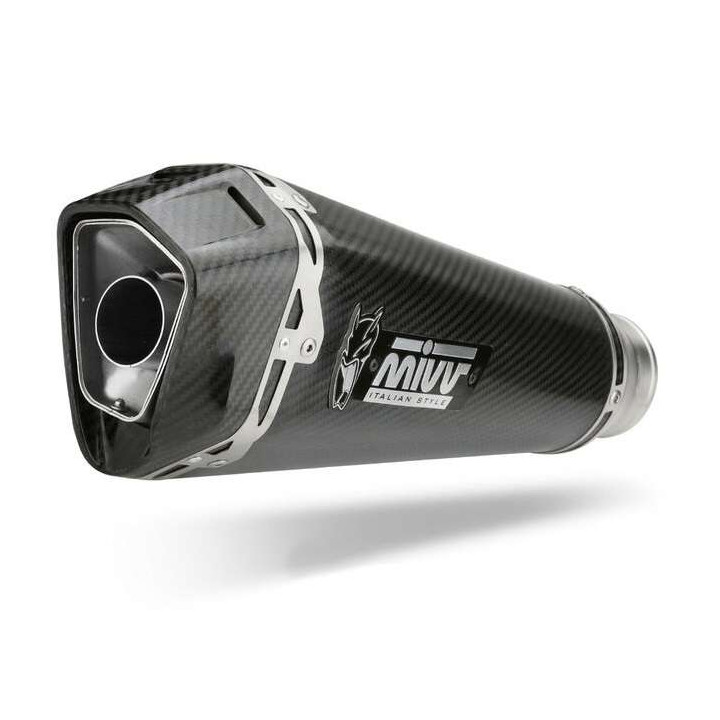 Silencieux homologué Mivv DELTA RACE Carbone (H.085.LDRC) Honda CB750 Hornet