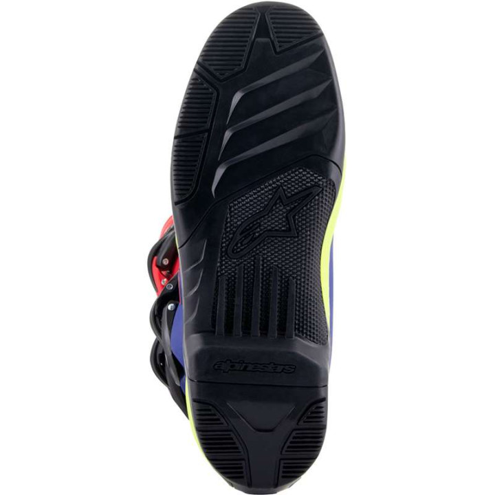 Bottes moto cross ALPINESTARS TECH 3 RED/BLUE/YELLOW