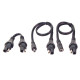Kit adaptateurs Tecmate O-67 12V SAE DC 2,5 mm (type Gerbing)