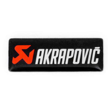 Autocollant Akrapovic BLACK 30X11mm Autocollant Akrapovic BLACK 30X11mm