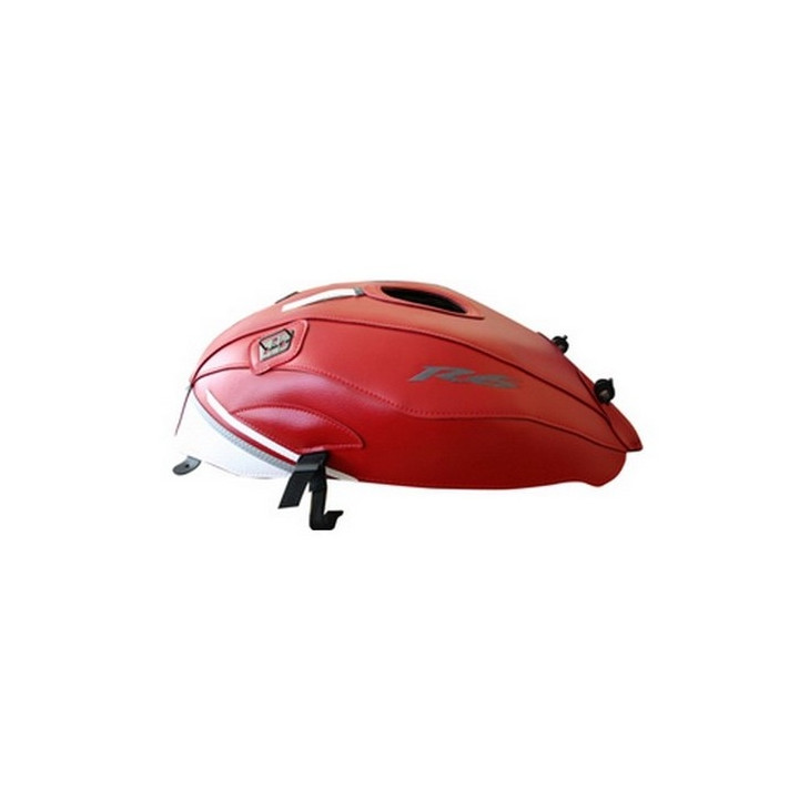 Bagster tank mat red/white deco (1553D) Yamaha YZF-R6