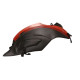 tank mat Bagster carbon/red stripes (1608C) for Ducati Diavel 1200