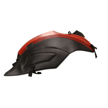 Tapis de réservoir Bagster carbone/bandes rouges (1608C) Ducati Diavel 1200 Tapis de réservoir Bagster carbone/bandes rouges (1608C) Ducati Diavel 1200