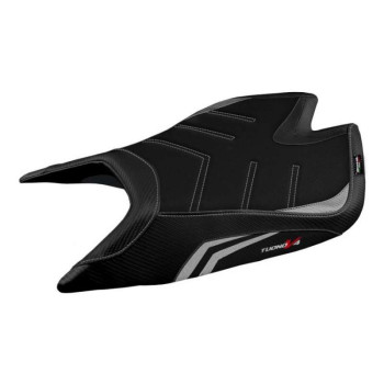 Housse de selle Tappezzeria NASHUA SPECIAL ULTRAGRIP Aprilia Tuono V4 Factory 21- Housse de selle Tappezzeria NASHUA SPECIAL ULTRAGRIP Aprilia Tuono V4 Factory 21-
