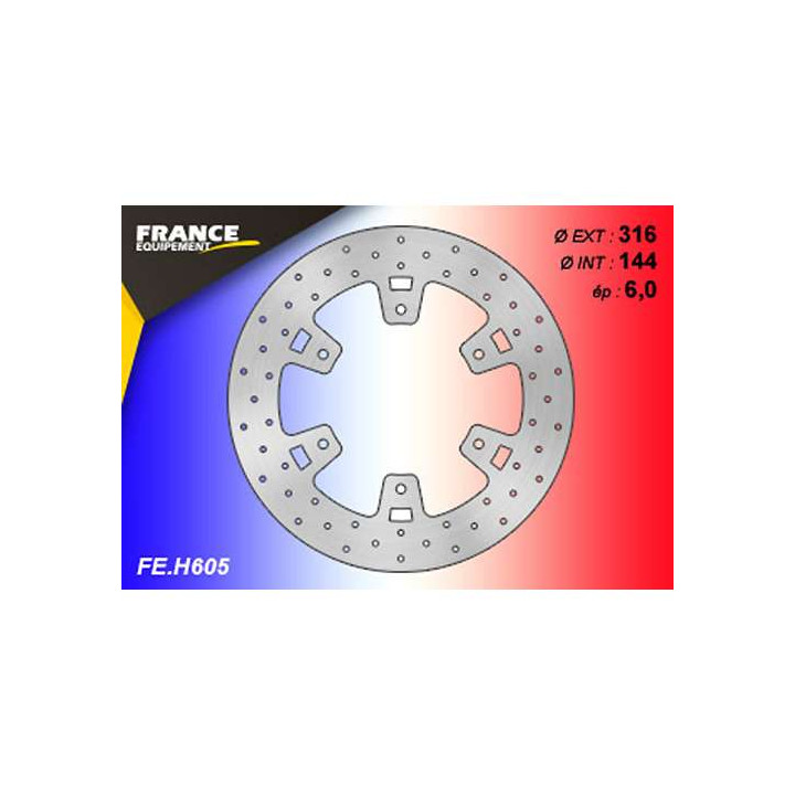 Disque de frein France Equipement FE.H605
