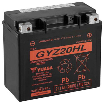 Batterie Yuasa GYZ20HL GEL