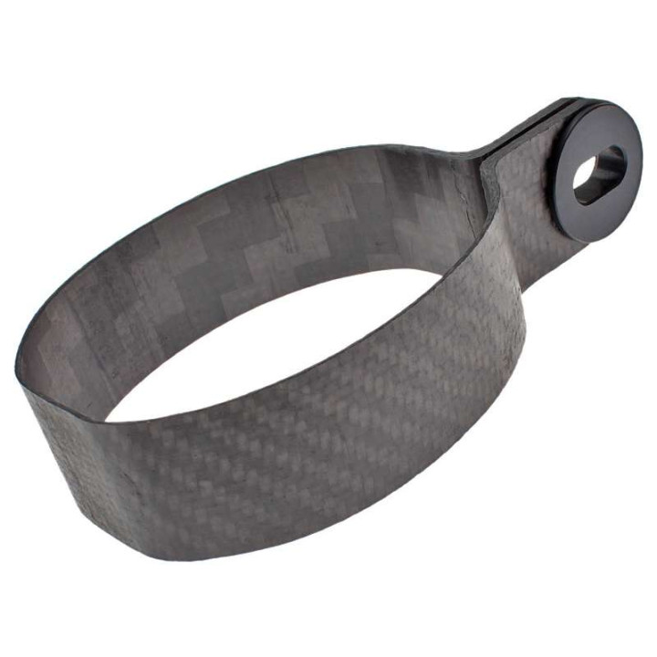 Collier fibre Leovince type FX2 (303828502R) pour silencieux X-FIGHT