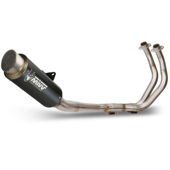 Complete line Mivv GP PRO Inox black (Y.065.LXBP) MT-07 21-
